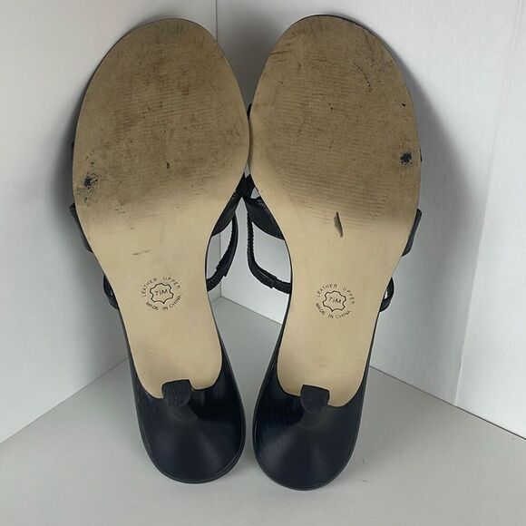 Daisy Accent Strappy Heeled Mule Sandals 7.5 - Picture 6 of 13